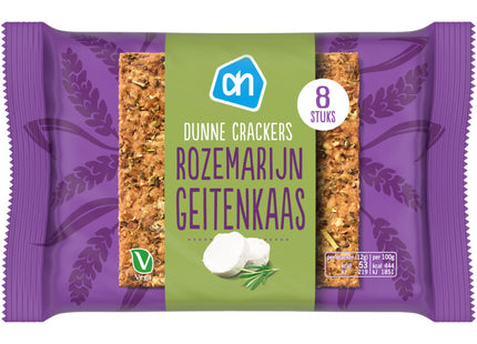 Dunne crackers rozemarijn geitenkaas