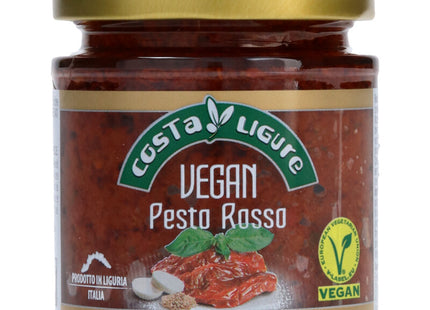 Costa Ligure Pesto rosso vegan mozzarisella