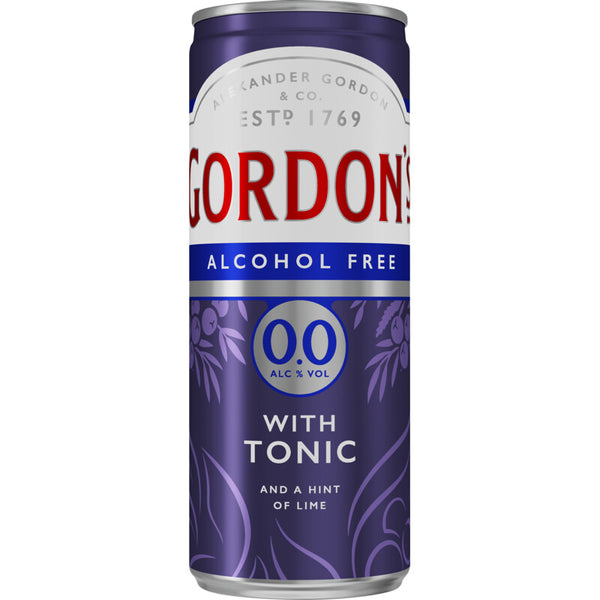 Gordon's Gin & tonic alcoholvrij