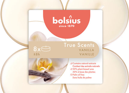 Bolsius True scents maxi scented tealights vanilla