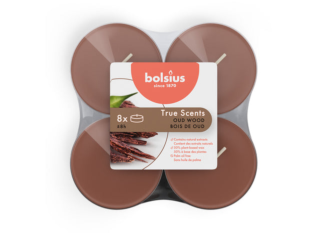 Bolsius Geurlichten maxi true scents old wood