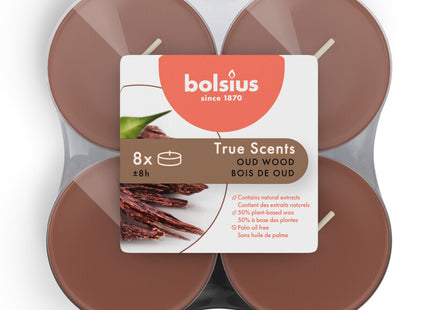 Bolsius Scented lights maxi true scents old wood