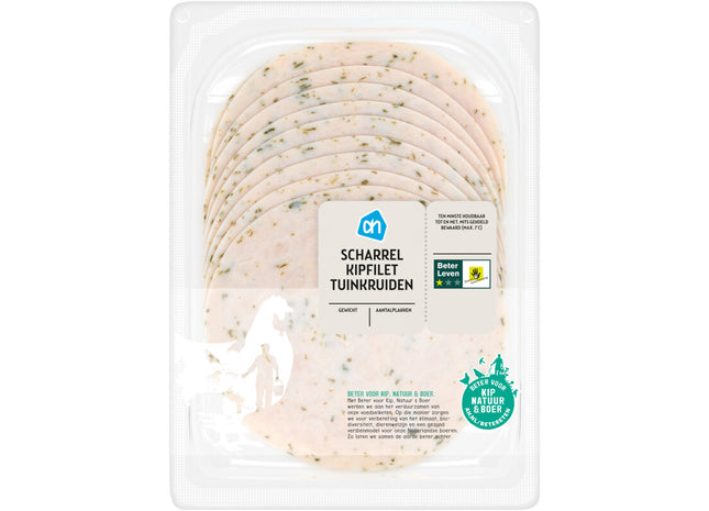 Scharrel kipfilet tuinkruiden