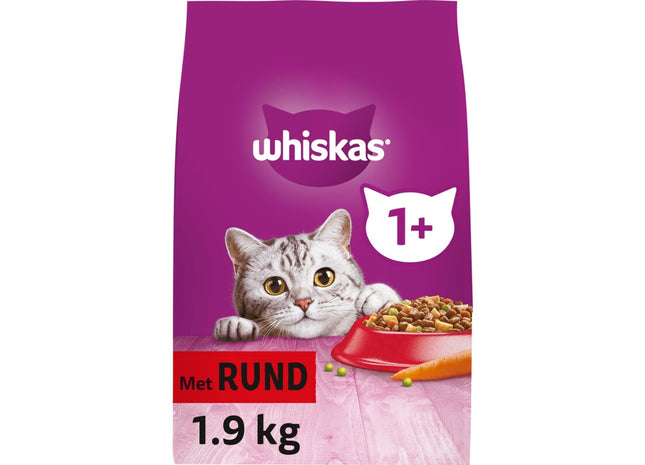 Whiskas 1+ Chunks mit Rindfleisch