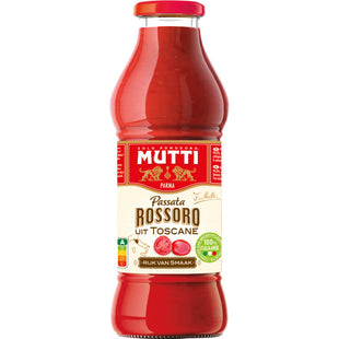 Mutti Passata rossoro gezeefde tomaten