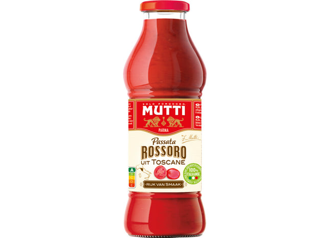 Mutti Passata rossoro gezeefde tomaten