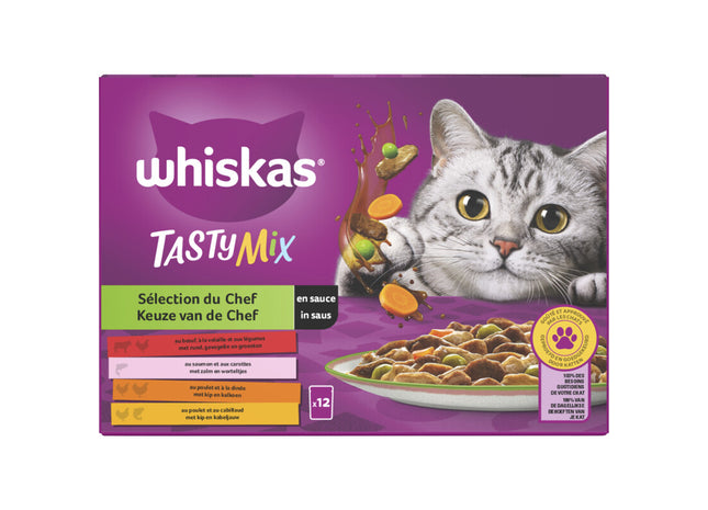 Whiskas Leckere Mischung in Soße nach Wahl des Küchenchefs