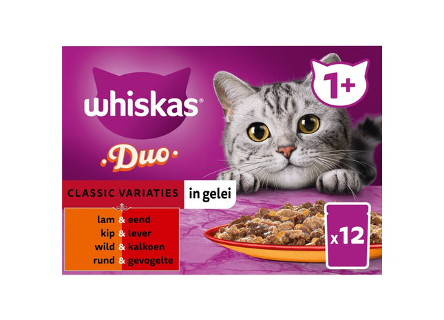 Whiskas Duo klassische Auswahl in Gelee