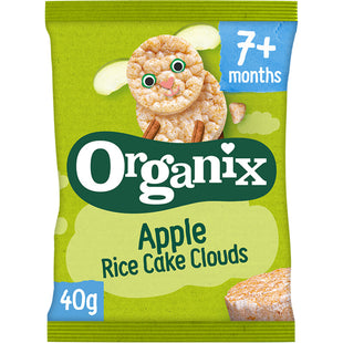 Organix Apfel-Reiskuchen-Wolken 7m+