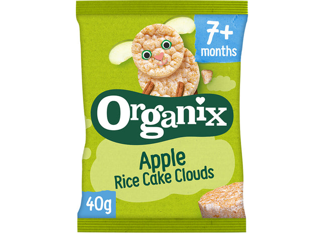 Organix Apfel-Reiskuchen-Wolken 7m+