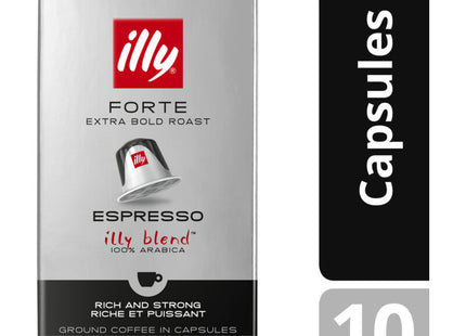 illy forte espresso capsules