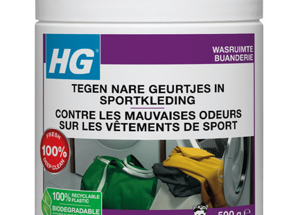 HG Gegen unangenehme Gerüche in Sportbekleidung