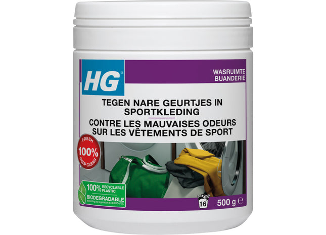 HG Tegen nare geur in sportkleding