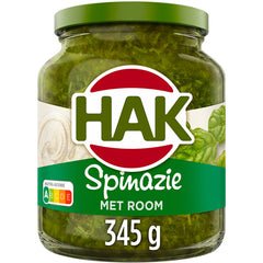Hak Spinazie met room