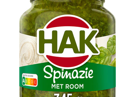 Hak Spinazie met room