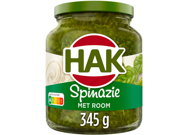 Hak Spinazie met room
