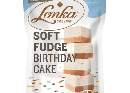 Lonka Soft fudge birthday cake