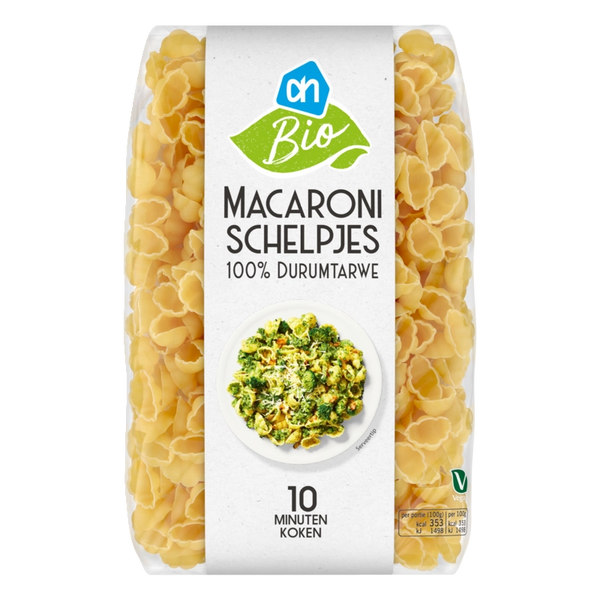 Organic Shell-shaped pasta