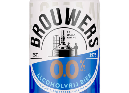 Brouwers Alcoholvrij bier 0.0%