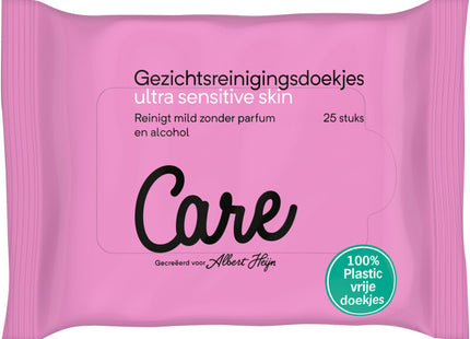 Care Ultra sensitive skin gezichtsdoekjes