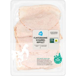 Scharrel flinterdunne kipfilet