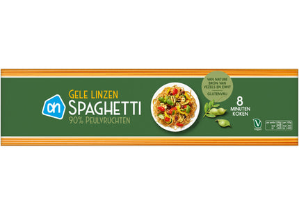 Gelbe Linsenspaghetti