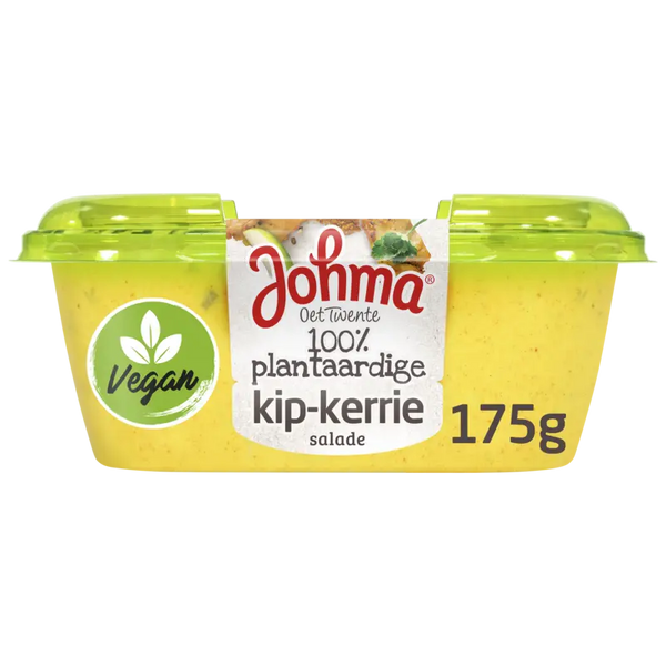 Johma 100% plant-based chicken curry salad