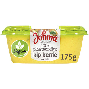 Johma 100% plantaardige kip-kerriesalade