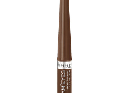 Rimmel London Glam'eyes prof Eyeliner Samtbraun