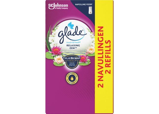 Glade Touch & fresh relaxing zen 2 navullingen