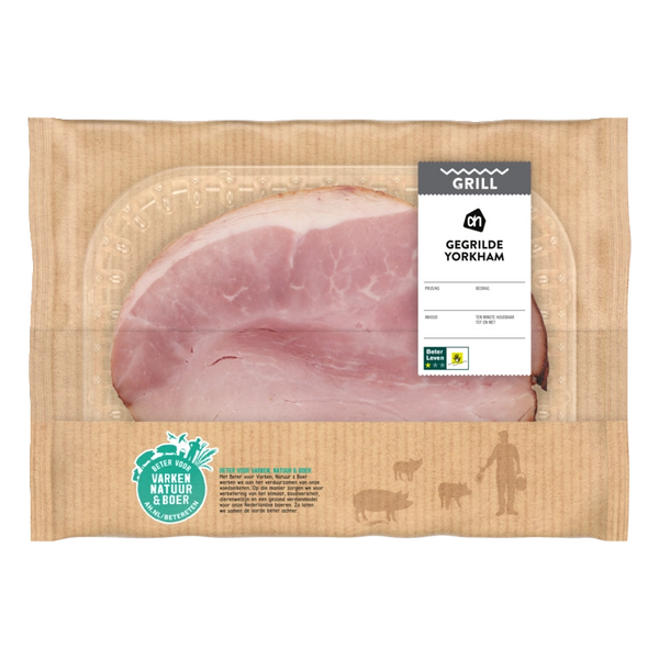 Gegrillter York-Schinken