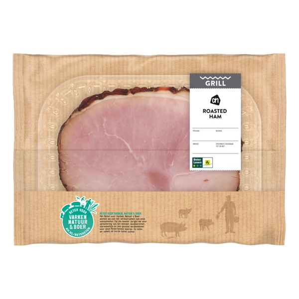 Roasted ham