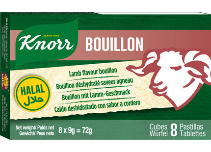 Knorr Bouillonblokjes lam halal