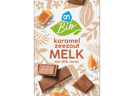 Biologisch Reep karamel zeezout melk