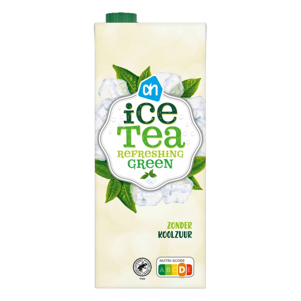 Green iced tea non-carbonated