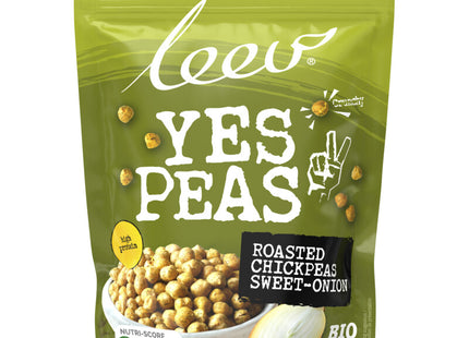 Leev Yes peas roasted chickpeas sweet onion