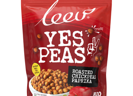 Leev Yes peas roasted chickpeas paprika