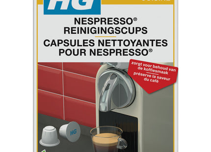 HG Nespresso reinigingscups