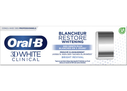 Oral-B 3D white clinic bright revival