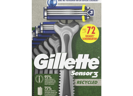 Gillette Sensor3 recycled wegwerpscheermes