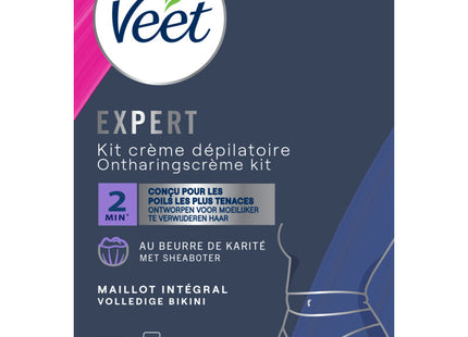 Veet Expert hair removal cream bikini kit