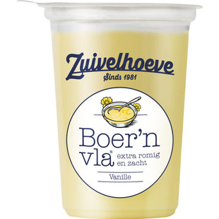 Zuivelhoeve Boer'n vla vanille  Dutchshopper