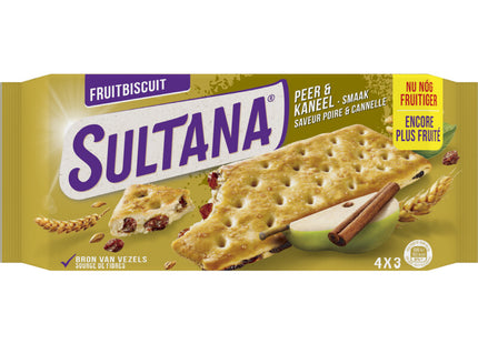 Sultana Fruitbiscuit peer kaneel smaak