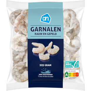 Garnelen roh und geschält