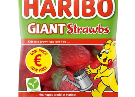 Haribo Giant Strawbs 18x180 grams