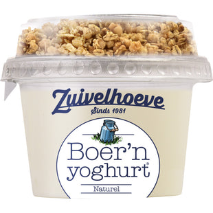 Zuivelhoeve Boer'n Naturjoghurt &amp; Müsli