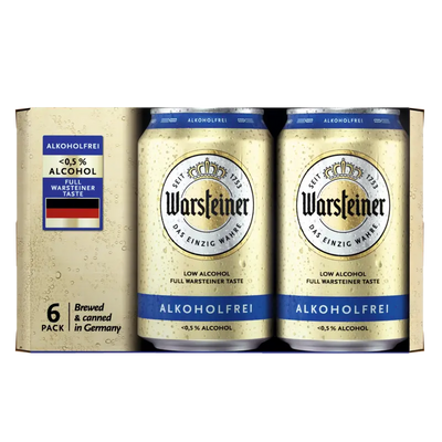 Beer low in alcohol
