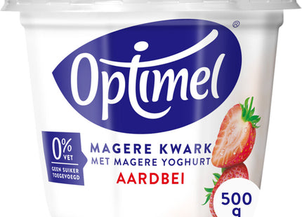 Optimel Magere kwark aardbei