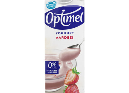 Optimel Magere yoghurt aardbei
