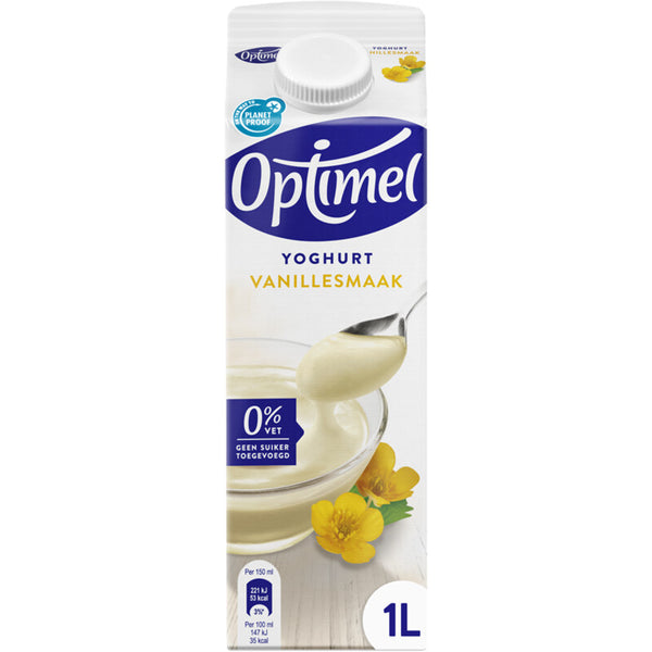 Optimel Magere yoghurt vanille  Dutchshopper